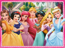 Ravensburger Puzzlė 100 Detalių: Disney Princesės 2
