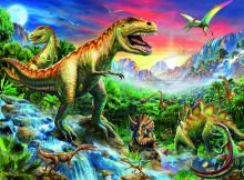 Ravensburger Puzzle 100 pc Time of the Dinosaurs