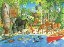 Ravensburger Пазл 200 шт. Лесные друзья