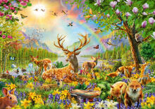 Ravensburger dėlionė 200 vnt. Elnias