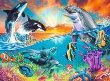 Ravensburger Puzzle 200 pc Life in the Ocean