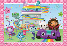 Ravensburger dėlionė 2x24 dalys: Gabby's Dollhouse