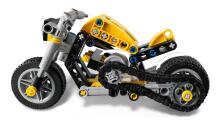 LEGO Technic Geltona Motociklas