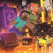 Ravensburger Puzzles 3x49 Detalės Minecraft