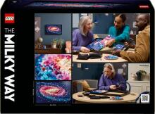 LEGO Art The Milky Way Galaxy Set, Space Model Kit for Adults to Build Art.31212 "Milky Way" Wall Art