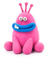 HEY CLAY modelino molio monstras Terry