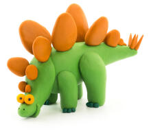 HEY CLAY Modeling Clay Stegosaurus