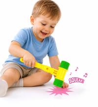 Bebe Basic Big Music Amur Art.294563  vaikų plaktukas su pypsėjimu