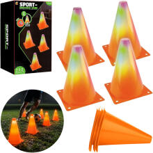 I-Toys Sport Art.294606 LED Sports Training Cones, 4 pcs