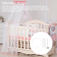 La Bebe™ Canopy Stand Art.294743 White Universalus trikojis (laikiklis) baldakimui