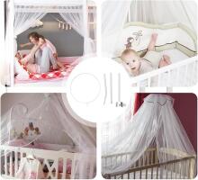 La Bebe™ Canopy Stand Art.294743 White Universalus trikojis (laikiklis) baldakimui