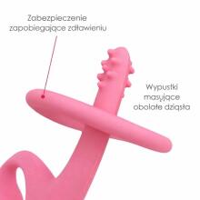 Mombella 00511 Kramtymo Žaislas Šokantis Dramblys Rožinis