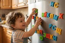 Magnetic Alphabet Art.294958