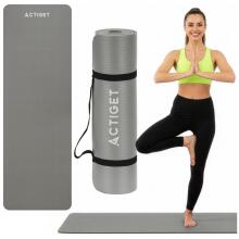 Frogeez Fitness Mat Art.ACT0020 Black Гимнастический коврик
