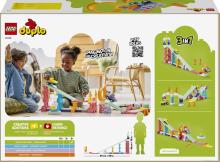 LEGO DUPLO Miestas 3 in 1 Kūrybiniai Nuolydžiai su Transporto Priemonėmis