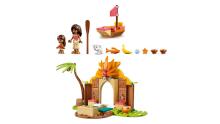 LEGO Disney Moana kaimo namas ir valtis