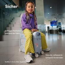 Stokke Parent-Child Travel Kids Luggage Art.296467 Moonglow White  Чемодан-сиденье на колесах 3 в 1