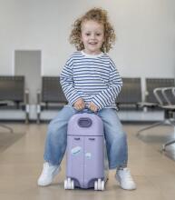 Stokke Parent-Child Travel Kids Luggage Art.296469 Coral Pink Чемодан-сиденье на колесах 3 в 1