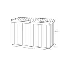 Daiktadėžė Darwin Box 662L ruda
