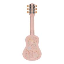 Little Dutch medinė gitara Safari Friends Pink FSC Art.7471