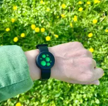 MozziWatch Kids bracelet Art.296655 Green  Детский браслет-репеллент от комаров