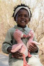 Little Dutch Cuddle Flamingo 35 cm Safari Friends GRS Art.8352