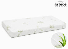 La Bebe™ Cocon Aloe Vera Art.585555 Baby Mattress with Aloe Vera Cover 90x40x4.5 cm
