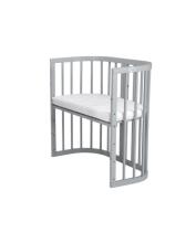 Waldin Baby Collection Bed Crib  7 in 1 Art.297433 Grey Multifunctional wooden 7-in-1 transforming crib