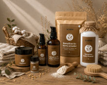 La Bebe™ Organics Sensitive 0+ Art.297551 Natural Baby Care Oil for Sensitive Skin 50 ml