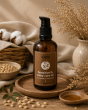 La Bebe™ Organics Sensitive 0+ Art.297551 Natural Baby Care Oil for Sensitive Skin 50 ml