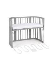 Waldin  Bed Crib  5 in 1 Art.297545 Grey Multifunctional wooden 5-in-1 transforming crib