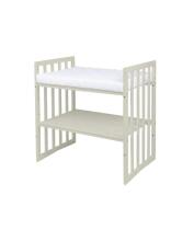 Waldin  Bed Crib  5 in 1 Art.297546 Olive Multifunctional wooden 5-in-1 transforming crib