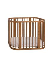 Waldin  Bed Crib  5 in 1 Art.297547 Vintage Multifunctional wooden 5-in-1 transforming crib