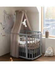 Waldin Basic Mattress for 5in1 Crib Art.297565 Комфортный двухсекционный матрас для детской кроватки 5-в-1