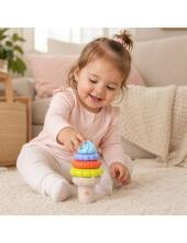 WOOPIE BABY Musical Ice Educational Sensory Puzzle 5 pcs. Sound Lights