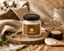 La Bebe™ Organics Cacao Butter Pure Unrefined Art.297521 Чистое нерафинированное масло какао, 42 г