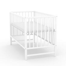 Elf Bed Сlassic  Art.298081 White Medinė kūdikio lovelė 120x60 cm