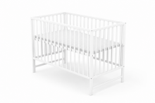 Elf Bed Сlassic Drawer Art.298085 Natural  Wooden baby crib with a storage drawer (120x60 cm)