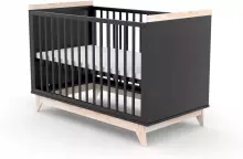 Elf Bed Vigo Art.298086 White Medinė kūdikio lovelė 120x60 cm
