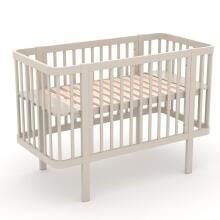 Elf Bed Kalmia Art.298155 Nut Medinė kūdikio lovelė 140x70 cm