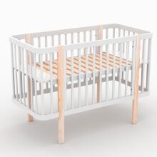 Elf Bed Kalmia Art.298156 White Medinė kūdikio lovelė 140x70 cm