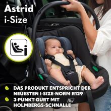 Lionelo Astrid I-Size Art.298201 Black Grey  Infant car seat (0–13 kg)