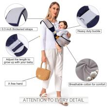 Kidsworld Koala Sling Art.298328 Grey Adjustable Ergonomic Toddler Carrier