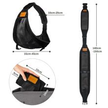 Kidsworld Baby Carrier Art.298329 Black Эргономичная сумка-кенгуру  от 4 до 25 кг