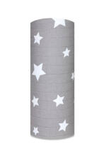Diaper - 25790 - TETRA PRINT - EGA - LUX - STARS - size 70x80 cm