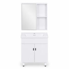 Bathroom vanity unit with sink + mirror furniture set ModernHome
