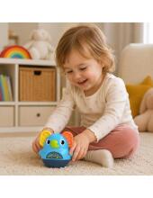 WOOPIE BABY Wobble Elephant Rattle Sensory Interactive 6m+