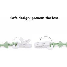 Kidsworld Silicone Pacifier Clip  Art.298740 Mix  Pacifier holder