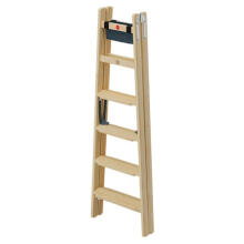 Double-sided ladder H77 ComfortLine / wooden / 2x6 steps