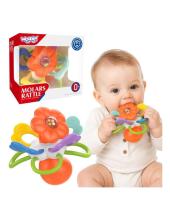 WOOPIE BABY 59394 Rattle Teether Sensory Flower